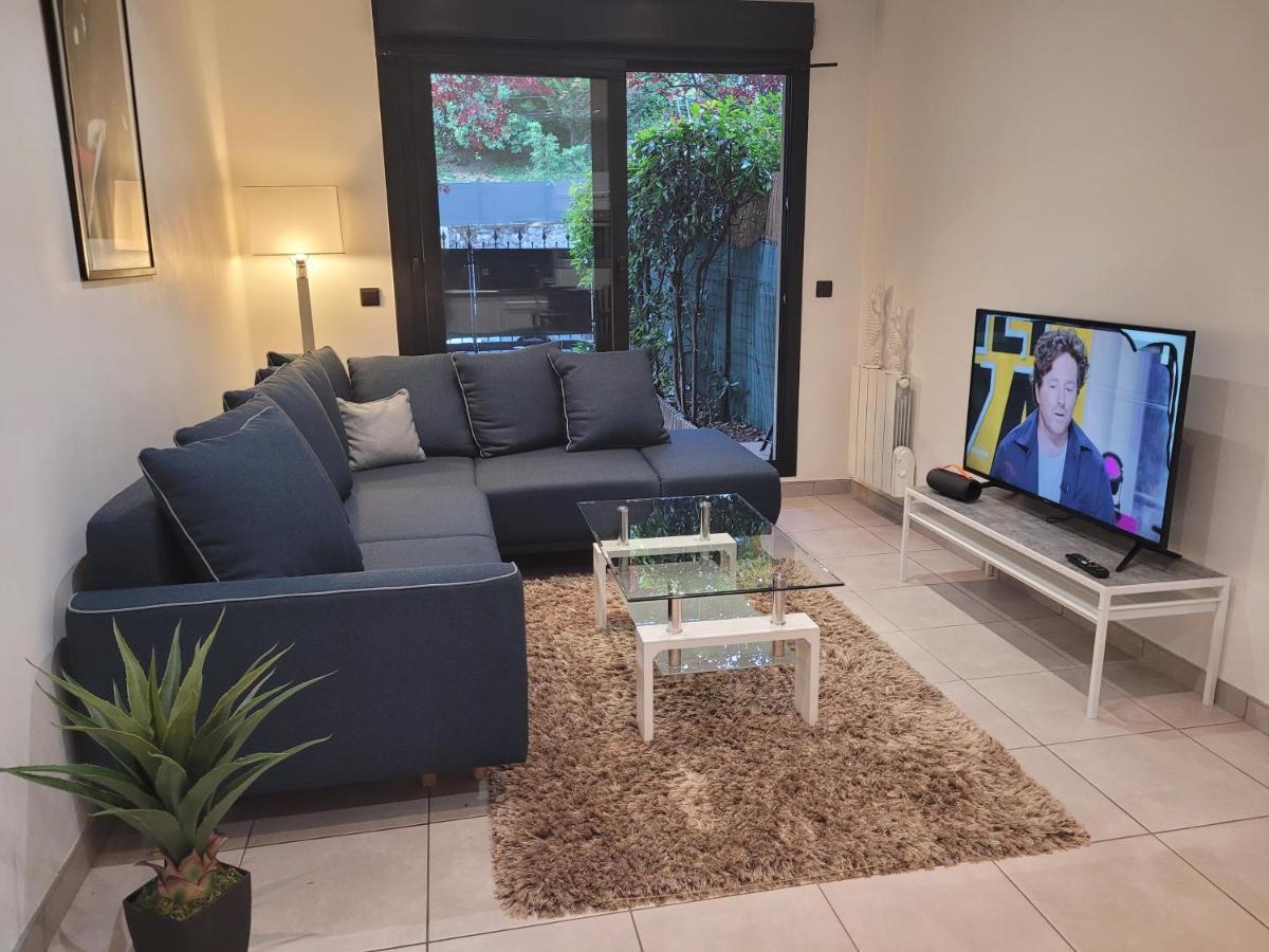 Appartement Standing 2 Pieces Avec Jardin Entre Paris & Dysney Bry-sur-Marne Exterior foto